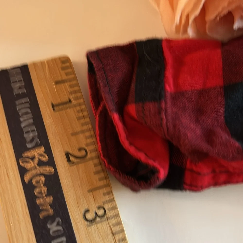 Red and Black Flannel Bodysuit 3-6M BABY GAP BUFFALO PLAID FLANNEL SHIRT